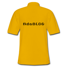 Load image into Gallery viewer, NdaBLDG Men&#39;s  Polo Shirt - Yellow
