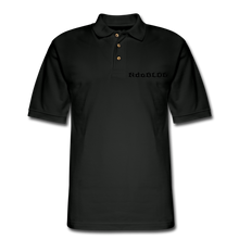 Load image into Gallery viewer, NdaBLDG Men&#39;s  Polo Shirt - black
