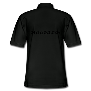 NdaBLDG Men's  Polo Shirt - black