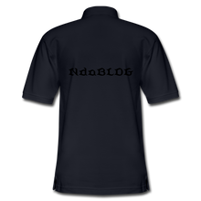 Load image into Gallery viewer, NdaBLDG Men&#39;s  Polo Shirt - midnight navy
