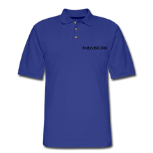 Load image into Gallery viewer, NdaBLDG Men&#39;s  Polo Shirt - royal blue
