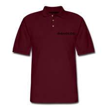 Load image into Gallery viewer, NdaBLDG Men&#39;s  Polo Shirt - burgundy
