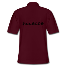 Load image into Gallery viewer, NdaBLDG Men&#39;s  Polo Shirt - burgundy
