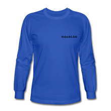 Load image into Gallery viewer, NdaBLDG &quot;PROTECT OUR QUEENS &quot; long sleeve shirts - royal blue
