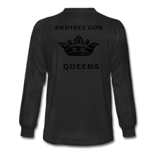 Load image into Gallery viewer, NdaBLDG &quot;PROTECT OUR QUEENS &quot; long sleeve shirts - black
