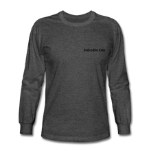 Load image into Gallery viewer, NdaBLDG &quot;PROTECT OUR QUEENS &quot; long sleeve shirts - heather black
