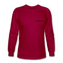 Load image into Gallery viewer, NdaBLDG &quot;PROTECT OUR QUEENS &quot; long sleeve shirts - dark red
