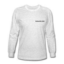 Load image into Gallery viewer, NdaBLDG &quot;PROTECT OUR QUEENS &quot; long sleeve shirts - light heather gray
