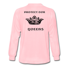 Load image into Gallery viewer, NdaBLDG &quot;PROTECT OUR QUEENS &quot; long sleeve shirts - pink
