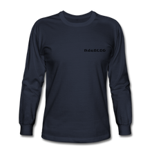 Load image into Gallery viewer, NdaBLDG &quot;PROTECT OUR QUEENS &quot; long sleeve shirts - navy
