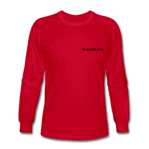 NdaBLDG "PROTECT OUR QUEENS " long sleeve shirts - red