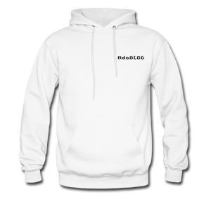 NdaBLDG "PROTECT OUR QUEENS" HOODIE - white