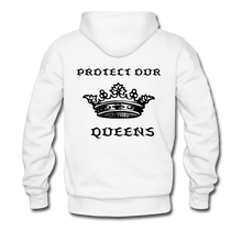 Load image into Gallery viewer, NdaBLDG &quot;PROTECT OUR QUEENS&quot; HOODIE - white
