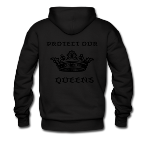 NdaBLDG "PROTECT OUR QUEENS" HOODIE - black
