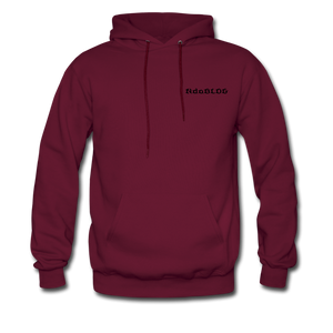 NdaBLDG "PROTECT OUR QUEENS" HOODIE - burgundy