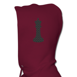 NdaBLDG "PROTECT OUR QUEENS" HOODIE - burgundy