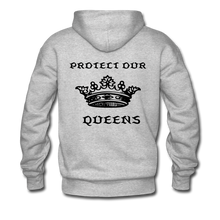 Load image into Gallery viewer, NdaBLDG &quot;PROTECT OUR QUEENS&quot; HOODIE - heather gray
