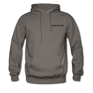 NdaBLDG "PROTECT OUR QUEENS" HOODIE - asphalt gray