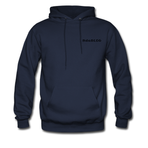 NdaBLDG "PROTECT OUR QUEENS" HOODIE - navy
