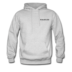NdaBLDG "PROTECT OUR QUEENS" HOODIE - ash 