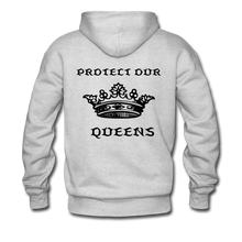 Load image into Gallery viewer, NdaBLDG &quot;PROTECT OUR QUEENS&quot; HOODIE - ash 
