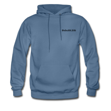 Load image into Gallery viewer, NdaBLDG &quot;PROTECT OUR QUEENS&quot; HOODIE - denim blue
