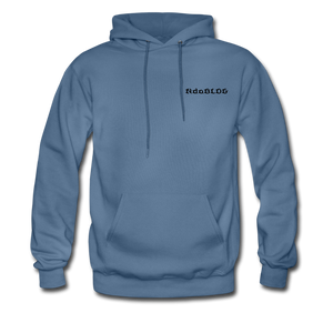 NdaBLDG "PROTECT OUR QUEENS" HOODIE - denim blue