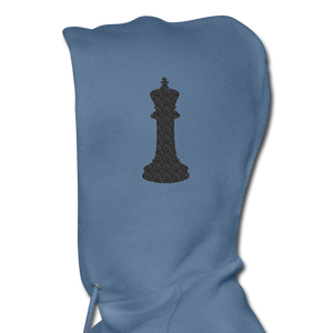 NdaBLDG "PROTECT OUR QUEENS" HOODIE - denim blue