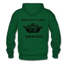 Load image into Gallery viewer, NdaBLDG &quot;PROTECT OUR QUEENS&quot; HOODIE - forest green

