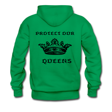 Load image into Gallery viewer, NdaBLDG &quot;PROTECT OUR QUEENS&quot; HOODIE - kelly green
