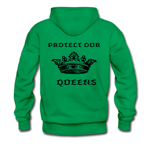 NdaBLDG "PROTECT OUR QUEENS" HOODIE - kelly green