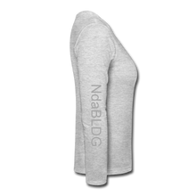 Load image into Gallery viewer, NdaBLDG Women&#39;s Long Sleeve Jersey T-Shirt - gray
