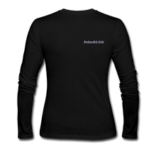 Load image into Gallery viewer, NdaBLDG Women&#39;s Long Sleeve Jersey T-Shirt - black
