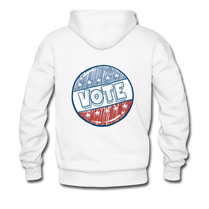 Men's Hoodie "VOTE" - white