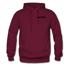 Men's Hoodie "VOTE" - burgundy
