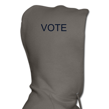 Load image into Gallery viewer, Men&#39;s Hoodie &quot;VOTE&quot; - asphalt gray
