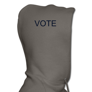 Men's Hoodie "VOTE" - asphalt gray