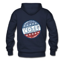 Load image into Gallery viewer, Men&#39;s Hoodie &quot;VOTE&quot; - navy
