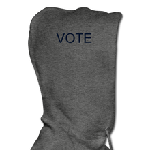 Load image into Gallery viewer, Men&#39;s Hoodie &quot;VOTE&quot; - charcoal gray
