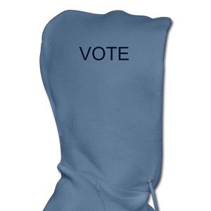 Men's Hoodie "VOTE" - denim blue