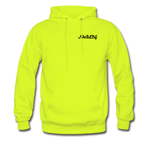 Load image into Gallery viewer, Men&#39;s Hoodie &quot;VOTE&quot; - safety green
