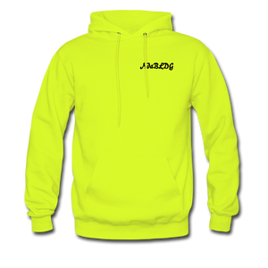 Men's Hoodie "VOTE" - safety green