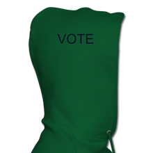 Load image into Gallery viewer, Men&#39;s Hoodie &quot;VOTE&quot; - forest green
