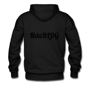 NdaBLDG "HOME STATE" Men's Hoodie - black