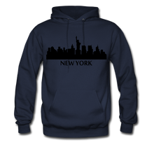 Load image into Gallery viewer, NdaBLDG &quot;HOME STATE&quot; Men&#39;s Hoodie - navy
