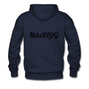 NdaBLDG "HOME STATE" Men's Hoodie - navy