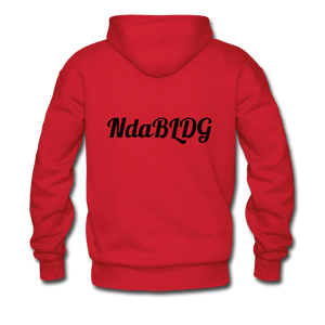 NdaBLDG "HOME STATE" Men's Hoodie - red