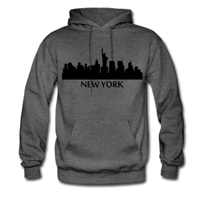 NdaBLDG "HOME STATE" Men's Hoodie - charcoal gray