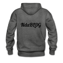 Load image into Gallery viewer, NdaBLDG &quot;HOME STATE&quot; Men&#39;s Hoodie - charcoal gray
