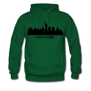 NdaBLDG "HOME STATE" Men's Hoodie - forest green